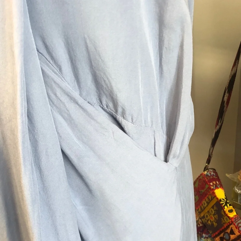 Casual Blue Maxi Dress - Picture 5 of 5